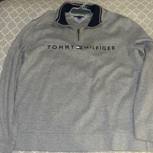 Tommy Hilfiger Gray Quarter-Zip